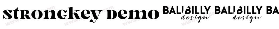 Strongkey Demo字体转换